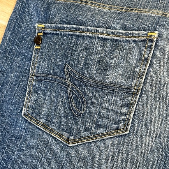 Jag Jeans Low Rise Boot Leg Dark Blue Denim- 10P - Picture 10 of 14